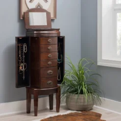 Verona Italian Influenced Jewelry Armoire Espresso - Powell Company 22 Verona Italian Influenced Jewelry Armoire Espresso - Powell Company -Furniture Series Store GUEST 757c468f 5a6f 4dd4 8284 37ba528faac3