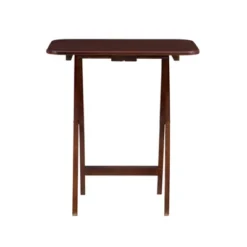 Grant Tray Tables Dark Cherry/Chrome - Powell Company 19 Grant Tray Tables Dark Cherry/Chrome - Powell Company -Furniture Series Store GUEST 7648e9d6 943c 40e2 9bdf a06d95687070