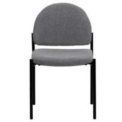 Flash Furniture Comfort Gray Fabric Stackable Steel Side Reception Chair -Furniture Series Store GUEST 764f260b b715 4541 8469 64d310b88149