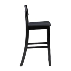 29" Torino Contemporary Barstool Hardwood/Black - Linon 11 29" Torino Contemporary Barstool Hardwood/Black - Linon -Furniture Series Store GUEST 780888c5 08e9 4761 a40b ff9568cab1f9
