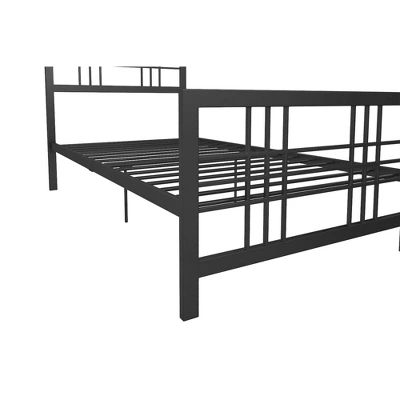 Bellatrix Metal Bed Black - Room & Joy 4 Bellatrix Metal Bed Black - Room & Joy - Image 4