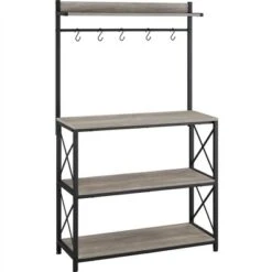 Yaheetech 4-Tier Kitchen Storage Rack With 5 S Hooks -Furniture Series Store GUEST 79248f6d 706c 4f5c bcbe 6497feacba4e
