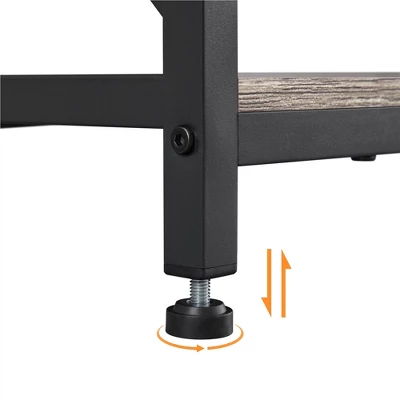 Yaheetech 63″ H Kitchen Baker’s Racks With 2 AC Outlets, 4-Tier Microwave Oven Stand 5 Yaheetech 63″ H Kitchen Baker’s Racks With 2 AC Outlets, 4-Tier Microwave Oven Stand - Image 5