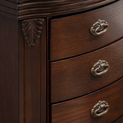 Verona Italian Influenced Jewelry Armoire Espresso - Powell Company 12 Verona Italian Influenced Jewelry Armoire Espresso - Powell Company - Image 12