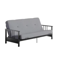 Full Anders Metal Arm Futon With 6" Microfiber Mattress - Room & Joy -Furniture Series Store GUEST 7cd0643f fe3f 49b8 bd8d 302432d8c895