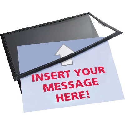 1'x1'6" Rectangle Solid Office Chair Mat Black - Artistic Office Products 2 1'x1'6" Rectangle Solid Office Chair Mat Black - Artistic Office Products - Image 2