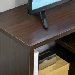 HOMCOM Modern TV Stand For TVs Up To 45", TV Cabinet With Storage Shelf And Drawer, Entertainment Center For Living Room Bedroom, Walnut 8 HOMCOM Modern TV Stand For TVs Up To 45", TV Cabinet With Storage Shelf And Drawer, Entertainment Center For Living Room Bedroom, Walnut -Furniture Series Store GUEST 7f818f96 ef85 4f5d b159 87290bc4466d