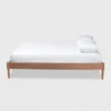 Colette French Bohemian Wood Platform Bed Frame - Baxton Studio