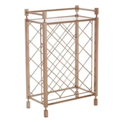 Covina Wine Rack Champagne - OSP Home Furnishings