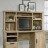 Aspen Post Computer Hutch Prime Oak - Sauder