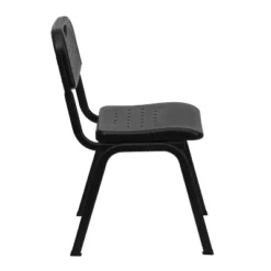 Emma And Oliver Black Plastic Student Classroom Stack Chair With Open Back -Furniture Series Store GUEST 816cbd3f c46b 422e a09b afa33fefe7d3