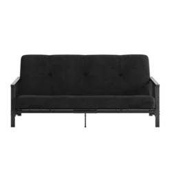 Full Anders Metal Arm Futon With 6" Microfiber Mattress - Room & Joy -Furniture Series Store GUEST 85129367 5541 4fb3 b5e5 915bcf7346c9