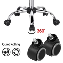 Yaheetech Velvet Low Back Armless Desk Chair Office Chair With Wheels -Furniture Series Store GUEST 859f0a58 9328 4f49 9d8c 4ee5a0543f2c