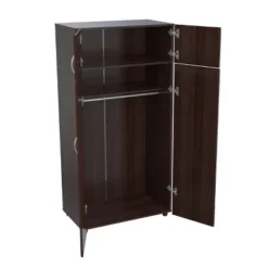 4 Door Wardrobe/Armoire Espresso - Inval -Furniture Series Store GUEST 85c07970 c2cd 4587 b003 245249c3f908