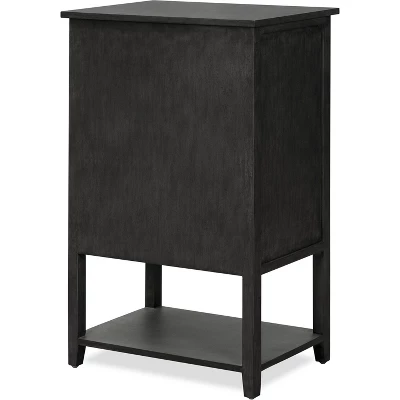 Elmhurst Cabinet Dark Gray - Finch 4 Elmhurst Cabinet Dark Gray - Finch - Image 4