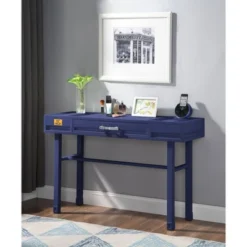Cargo Vanity Table Blue - Acme Furniture -Furniture Series Store GUEST 86c4fe84 e9e4 420c 83c8 b43ce33ebb09