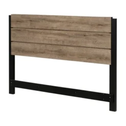 Munich Headboard Weathered Oak/Matte Black - South Shore -Furniture Series Store GUEST 8865a818 a4c5 41b2 bef0 5b72172b1192