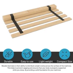 Continental Sleep, 0.75-Inch Heavy Duty Mattress Support Wooden Bunkie Board/Slats 8 Continental Sleep, 0.75-Inch Heavy Duty Mattress Support Wooden Bunkie Board/Slats -Furniture Series Store GUEST 8899578c b45b 4beb ae3d dbb9e1fd3d74