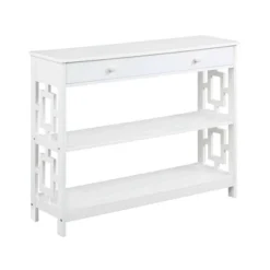 Town Square 1 Drawer Console Table With Shelves - Breighton Home -Furniture Series Store GUEST 88c83ff8 1874 48b3 9cd8 5c7026777d01