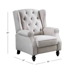 Cyndi Fabric Pushback Recliner - Abbyson Living -Furniture Series Store GUEST 8d0823e3 1574 4512 ab14 257e39c8218d