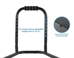 Mount-It! Height Adjustable Foot Rest For Standing And Sitting, Under The Desk Footrest With Handle And Six Height Settings, Anti-Slip Padded Surface 13 Mount-It! Height Adjustable Foot Rest For Standing And Sitting, Under The Desk Footrest With Handle And Six Height Settings, Anti-Slip Padded Surface -Furniture Series Store GUEST 8e442b01 6cba 4341 b689 55071af8c5bb