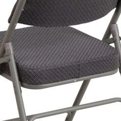 Emma And Oliver 4 Pack Premium Curved Triple Braced & Hinged Fabric Upholstered Metal Folding Chair 19 Emma And Oliver 4 Pack Premium Curved Triple Braced & Hinged Fabric Upholstered Metal Folding Chair -Furniture Series Store GUEST 90719e14 e215 4fa5 8e9f d3c5b1d3459d