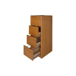 4 Drawer File Cabinet Brown - Martin Furniture -Furniture Series Store GUEST 90e478f0 6509 40f5 b557 0c279cf42e03