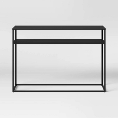 Glasgow Metal Console Black - Threshold™ 2 Glasgow Metal Console Black - Threshold™ - Image 2