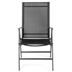 Costway 4PCS Patio Folding Dining Chair Recliner Adjustable Black 15 Costway 4PCS Patio Folding Dining Chair Recliner Adjustable Black -Furniture Series Store GUEST 926b1634 d476 4125 b657 cbe103559ffc