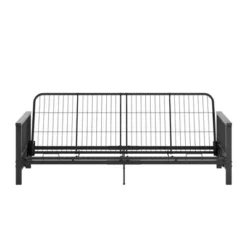 Full Anders Metal Arm Futon With 6" Microfiber Mattress - Room & Joy -Furniture Series Store GUEST 97961731 bc65 4b27 80ca f3ab95dd5656