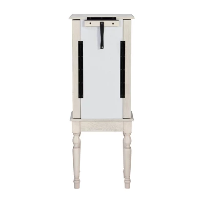 Obrecht Jewelry Armoire Off White - Powell Company 7 Obrecht Jewelry Armoire Off White - Powell Company - Image 7
