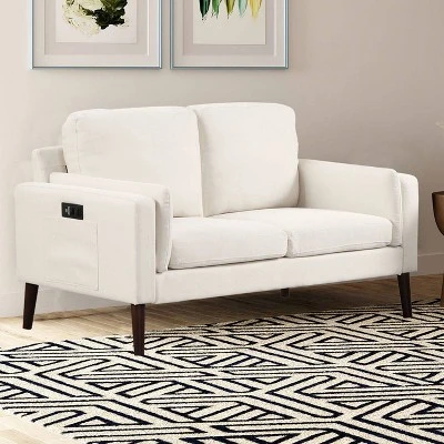Nathan Stationary Loveseat - Lifestyle Solutions 6 Nathan Stationary Loveseat - Lifestyle Solutions - Image 6