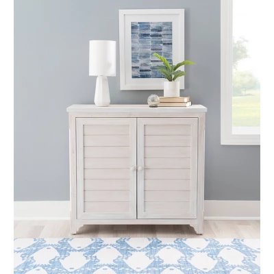 Laura Cabinet Whitewash - Powell Company 1 Laura Cabinet Whitewash - Powell Company