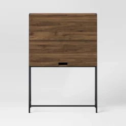 Loring Wood Secretary Desk With Hutch And Charging Station Walnut - Threshold™ 7 Loring Wood Secretary Desk With Hutch And Charging Station Walnut - Threshold™ -Furniture Series Store GUEST 9bf83393 7336 44d1 b8ec 482f68853fe2
