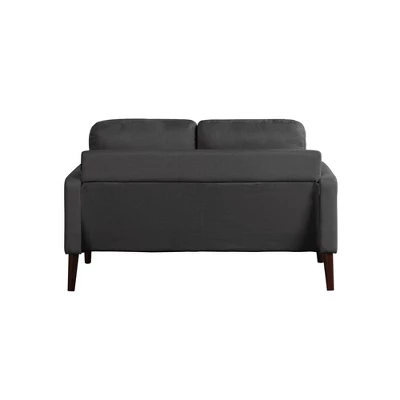 Nathan Stationary Loveseat - Lifestyle Solutions 1 Nathan Stationary Loveseat - Lifestyle Solutions