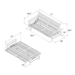 Max Metal Futon Frame Black - Room & Joy 21 Max Metal Futon Frame Black - Room & Joy -Furniture Series Store GUEST 9c5f76a1 c9fb 40f2 99b8 eaf8989bfcf1
