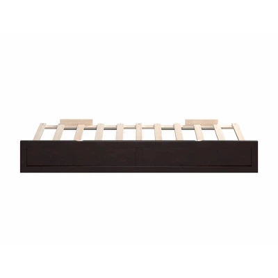 Twin Trundle Bed Espresso - AFI 2 Twin Trundle Bed Espresso - AFI - Image 2