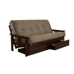 Full Chicago Frame And Coil Mattress With Storage Drawers - Dual Comfort -Furniture Series Store GUEST 9cd35e79 bc1f 4ccc a33b 9b4eea222d5b