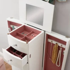 Makenzie Jewelry Armoire White - Powell Company 24 Makenzie Jewelry Armoire White - Powell Company -Furniture Series Store GUEST 9d37bd3b ed88 4dbf a2b4 b24f5d0fa549