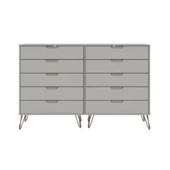 Rockefeller 10 Drawer Double Tall Dresser - Manhattan Comfort -Furniture Series Store GUEST 9d797152 bebd 4718 881f 5fa6dc92571a