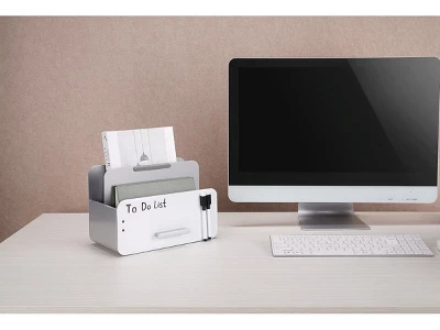 MPM 3-in-1 Steel Tablet And File Organizer With Whiteboard - Adjustable Height, Easy Assembly, Compatible With IPad And 3 MPM 3-in-1 Steel Tablet And File Organizer With Whiteboard - Adjustable Height, Easy Assembly, Compatible With IPad And - Image 3