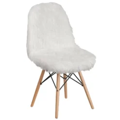 Emma And Oliver Shaggy Dog Fur Accent Chair -Furniture Series Store GUEST 9e398dee 1f10 4e04 87d5 835e84d5ed9a
