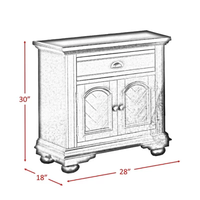 4pc Queen Addison Panel Bedroom Set Dove White - Picket House Furnishings 10 4pc Queen Addison Panel Bedroom Set Dove White - Picket House Furnishings - Image 10