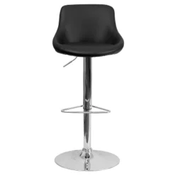 Flash Furniture Contemporary Vinyl Bucket Seat Adjustable Height Barstool With Chrome Base -Furniture Series Store GUEST 9f196f54 ecf9 436d b154 142ee172c0c5