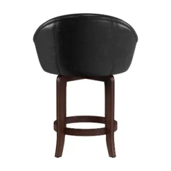 25" Dartford Swivel Counter Height Barstool Brown/Black - Hillsdale Furniture -Furniture Series Store GUEST 9f302761 a6b7 4976 b1e9 efdefeb71ebb