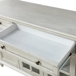 Nikolaj 58'' Wide 3 Drawer Traditional Sideboard With Solid Wood Legs| KARAT HOME -Furniture Series Store GUEST a1426bf0 9ee8 4c57 8503 1d87fe6acf10