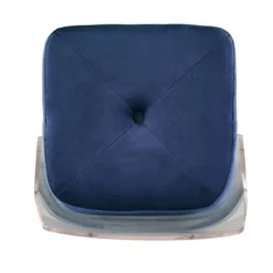 Set Of 2 29" Svana Champagne Gold Finish Velvet Barstools Navy - Inspire Q 11 Set Of 2 29" Svana Champagne Gold Finish Velvet Barstools Navy - Inspire Q -Furniture Series Store GUEST a2c97605 0c36 49d4 b417 fcb421d70daa