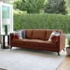Woodstock Mid-Century Top Grain Leather Sofa - Abbyson Living