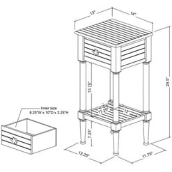 Mantella End Table - Linon 25 Mantella End Table - Linon -Furniture Series Store GUEST a51deb31 1295 4725 9b84 bfc6e1e3fe9e
