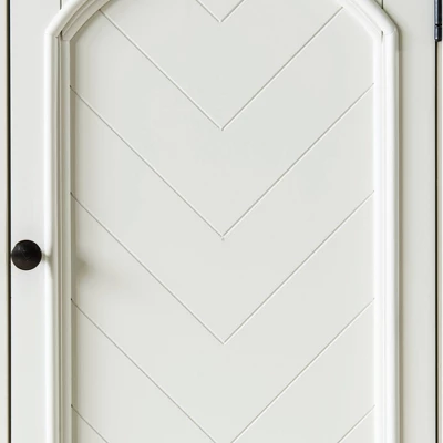 6pc Queen Addison Panel Bedroom Set Dove White - Picket House Furnishings 3 6pc Queen Addison Panel Bedroom Set Dove White - Picket House Furnishings - Image 3